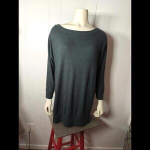 Kimchi Blue Nubby Textured 3/4 Sleeve Tunic